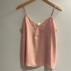 NWOT Soft pink cami